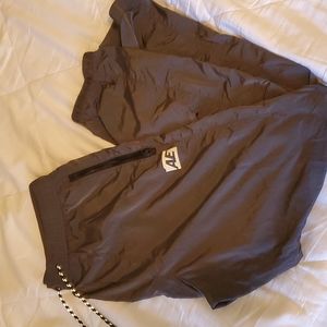 American Eagle nylon joggers